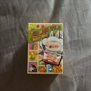The Monsters Wacky Mart Collectible Box unopened labubu